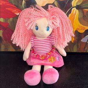 NWOT Sophie Rag Doll Stuffed Plush 13”